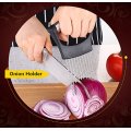 Stainless Steel Onion Cutter Slicer Chopper Tools