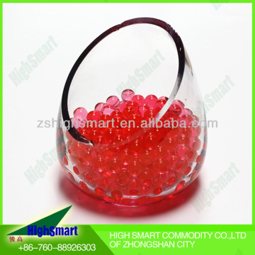 Decorative hydro beads for planting lucky bamboo