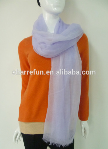 Wholesale many colors Luxurious light weight cashmere stole