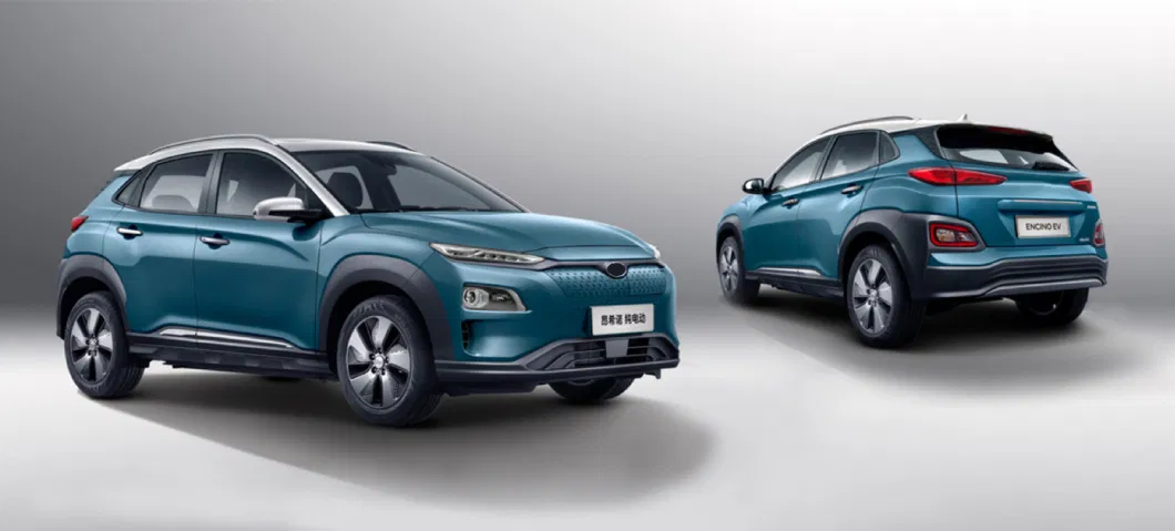 China New Energy Vehicle Encino Kona Small Smart EV Electric Autos Intelligent Car 4X2 2WD SUV with Ternary Lithium Battery