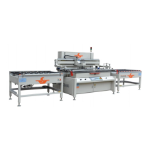 Single cylinder screen printing machine