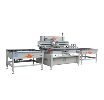 Single cylinder screen printing machine