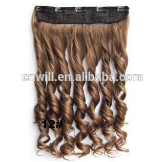 full head clip in hair extensions free sample one piece full head clip in hair extensions 120g 60cm color #12