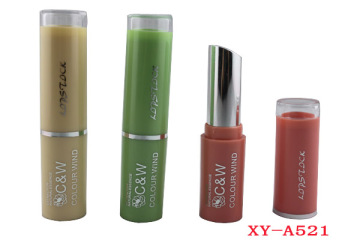 Oval Red Lipstick Case