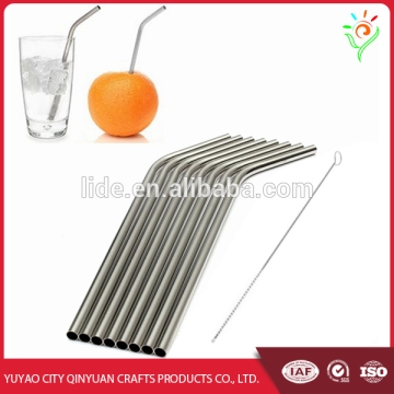 Drinking straws in bulk, stainless steel straws, Eco Friendly reusable drinking straws