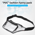 PVC waterproof shoulder bag transparent waist pack