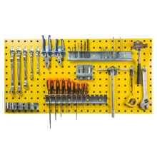 Metal Pegboard Tool Display Rack