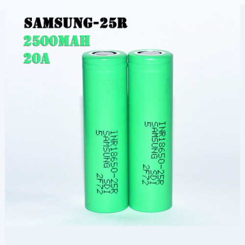 Samsung 25R 18650 2500mAh 20A Mod Battery