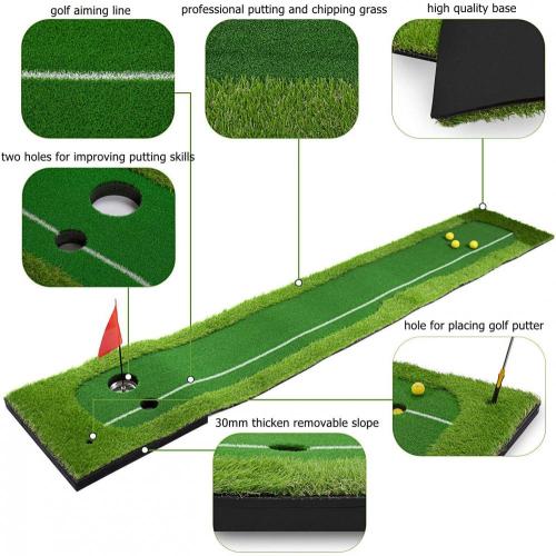 Golfe profissional Putting Green Mat