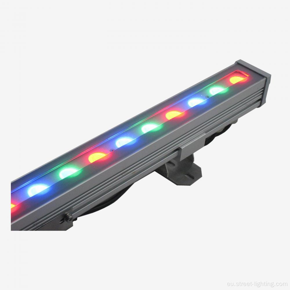 Kanpoko aluminioa RGB LED hormako garbigailua