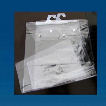 PVC Garment Packing Bags / Hook Bag