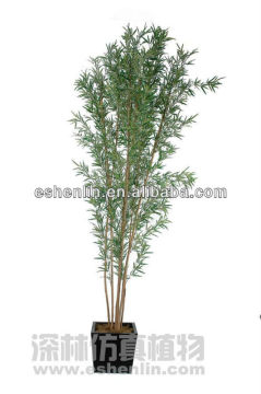 cheap artificial seven trunk bamboo plant trees