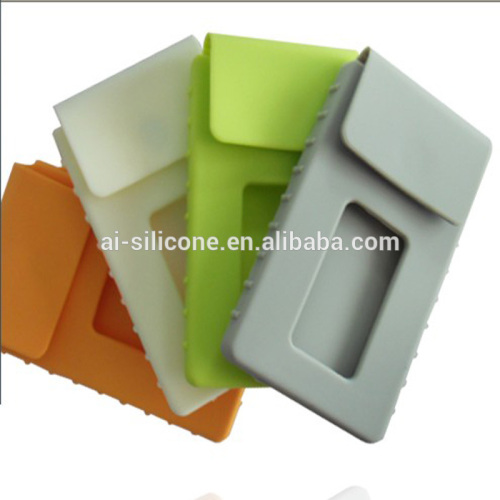 silicon material silicone credit card holder with stand