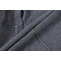 Men's Knitted Buttoned Contrast Placket Cardigan Hoodie