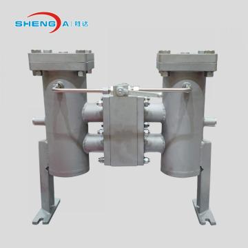 Customized SS duplex oil filter assembly