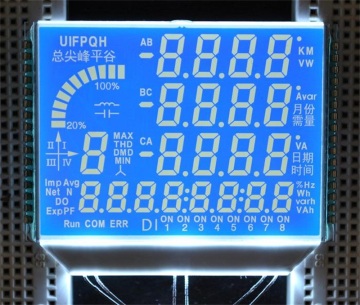 Machine Instrument Liquid Crystal Display