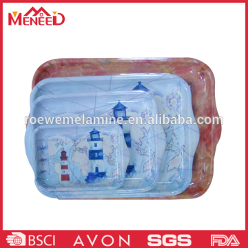 Sale price unbreakable melamine sushi servicing tray