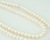 wholesale nature white 4.5-5.5mm button freshwater pearl strands wedding decoration