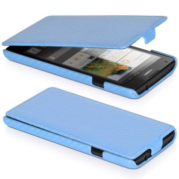 Simple Leather Flip Phone Case For Huawei G700 , Bedazzled Phone Cases