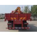 Dongfeng 6X4 Metering Truck With Crane