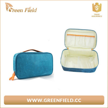 Beautiful promotional custom tyvek cosmetic bags