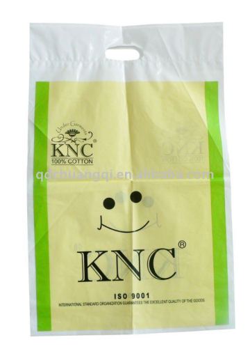 2011NEWLY! printed die-cut PE carrier bag