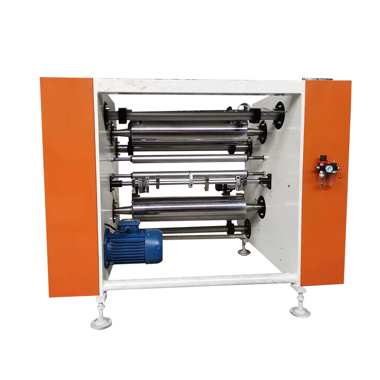 Hot Sales Food Use Auto Paper Core Feeding Slitting Rewinder Machine