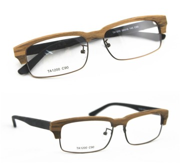2015 Wodden like acetate optical frame
