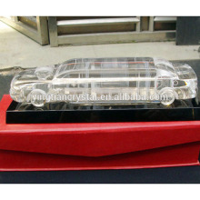 Sculpture crystal car model