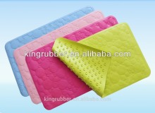 Colorful Natural Rubber Flooring Bath Mat