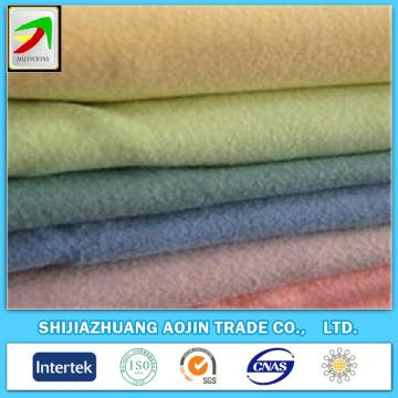 100% cotton bleached white  flannel fabrics