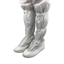 Washable Reusable Anti-Static PVC Sole Clean Room ESD Boots