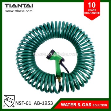 PU Coiled Garden Hose/Garden Coiled Hose