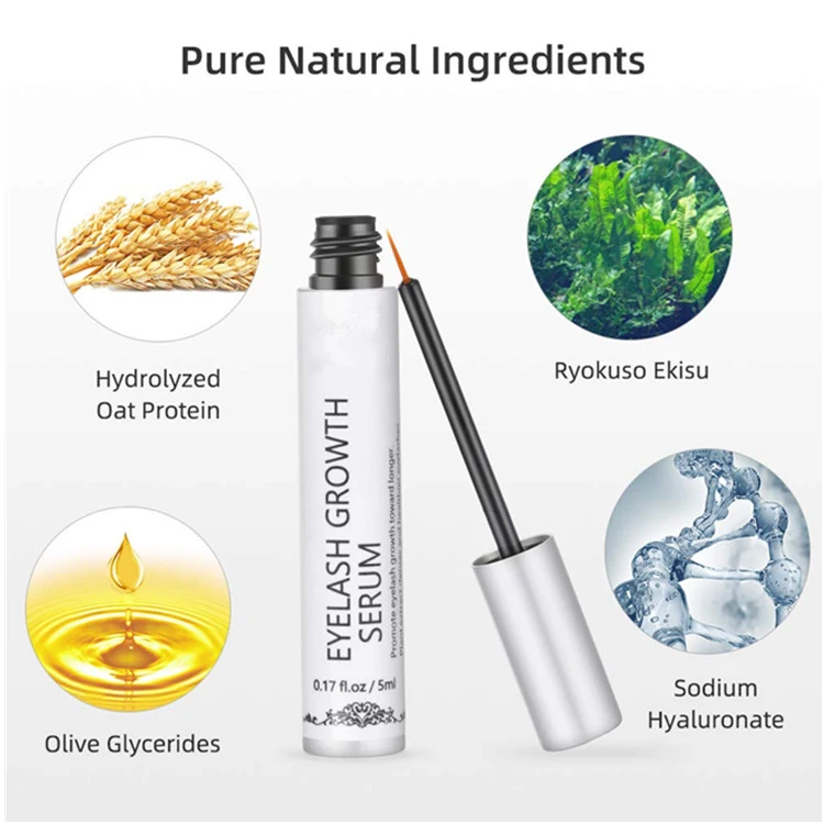 OEM Natural Super Beauty Eyelash Growth Serum & Eyebrow Enhancer