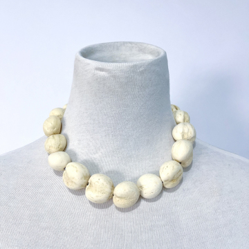 Nature Candletree Nut Lei Kukui Nut Necklace