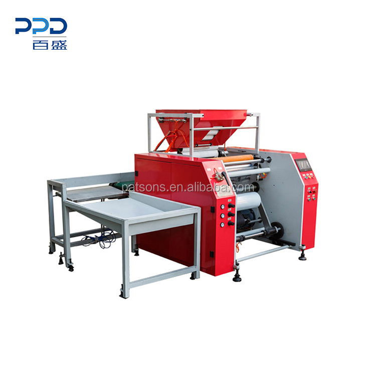 Cheap price 3 shaft stretch film slitting winding machine