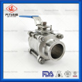 Sanitary Stainless Steel 3PC Three Pieces Ball Valve