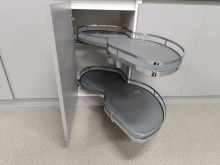 Lazy Susan for Kitchen Cabinets Blind Corner Cabinet Organizer Pull Out Accessories for Kitchen Cabinet