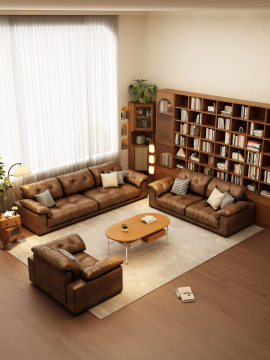 Vintage Style 3 Seater Sofa Sofa Sets
