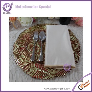 17911 color bulk new design wholesale party copper decorative plates