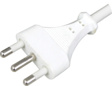 italy IMQ power cord,3 pin IMQ power cord, italy power plug