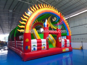 backyard inflatable bouncer for children,kids inflatable playground,inflatable playground rentals