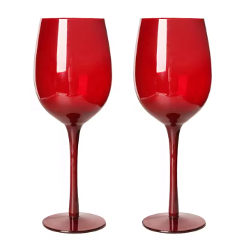 High Sublimation Custom Engraved Luxury Glassware: Qixian Glass Cup for Wine UV Laser Marking Blanc Vin Sage Red Wine Glass