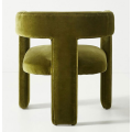 Tessuto di mobili di lusso Effie Dining sedia