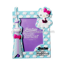 2014 custom design beautiful rubber photo frames
