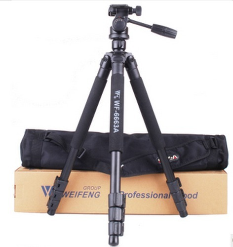 Hot Sale Tripod WF6663A Tripod Spherical  Camera Stand