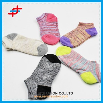 Kids Ankle Socks With Color Mixing