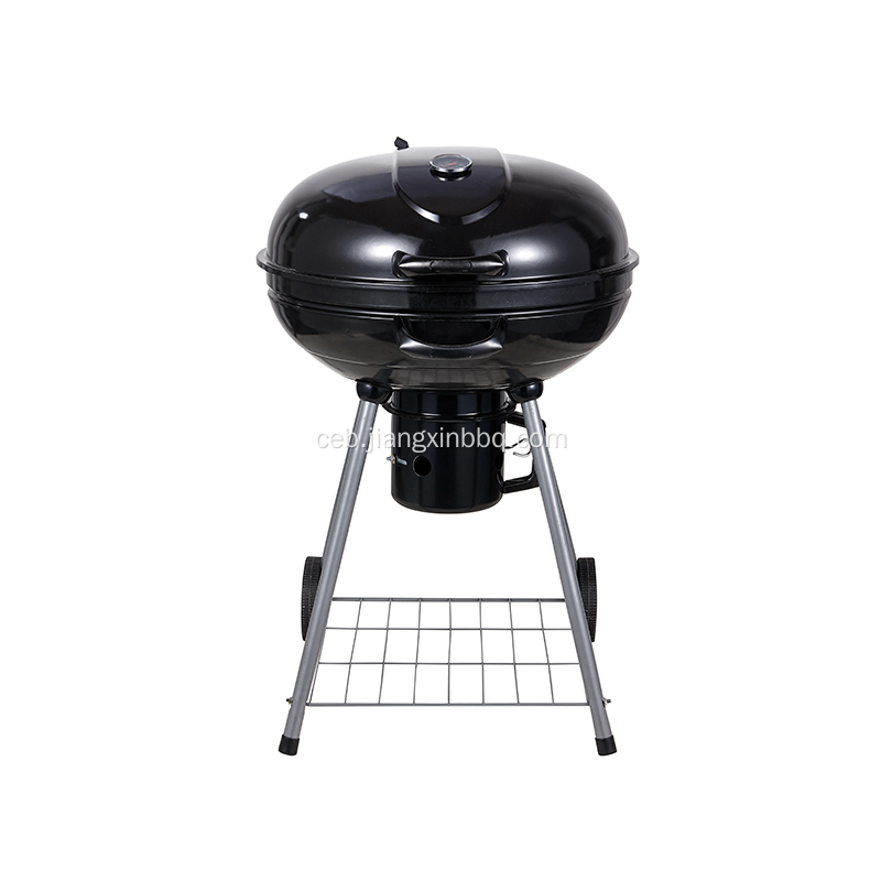 22.5 ka pulgada nga Charcoal Kettle Barbecue Grill Black