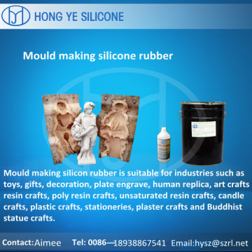 RTV-2 liquid manual molding silicon