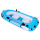 Custom Blue PVC Aayak 3 Person Inflatable Boat